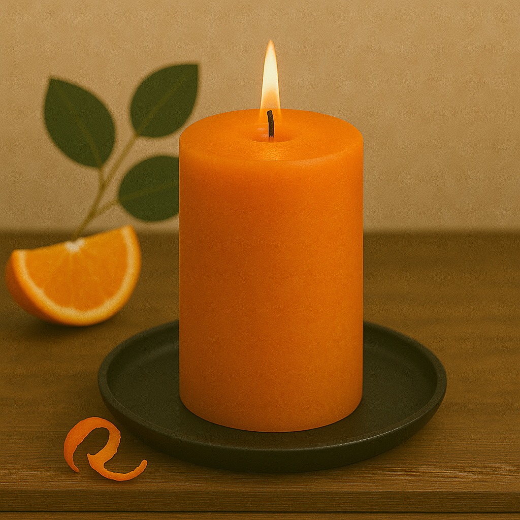 Beeswax Pillar Candles