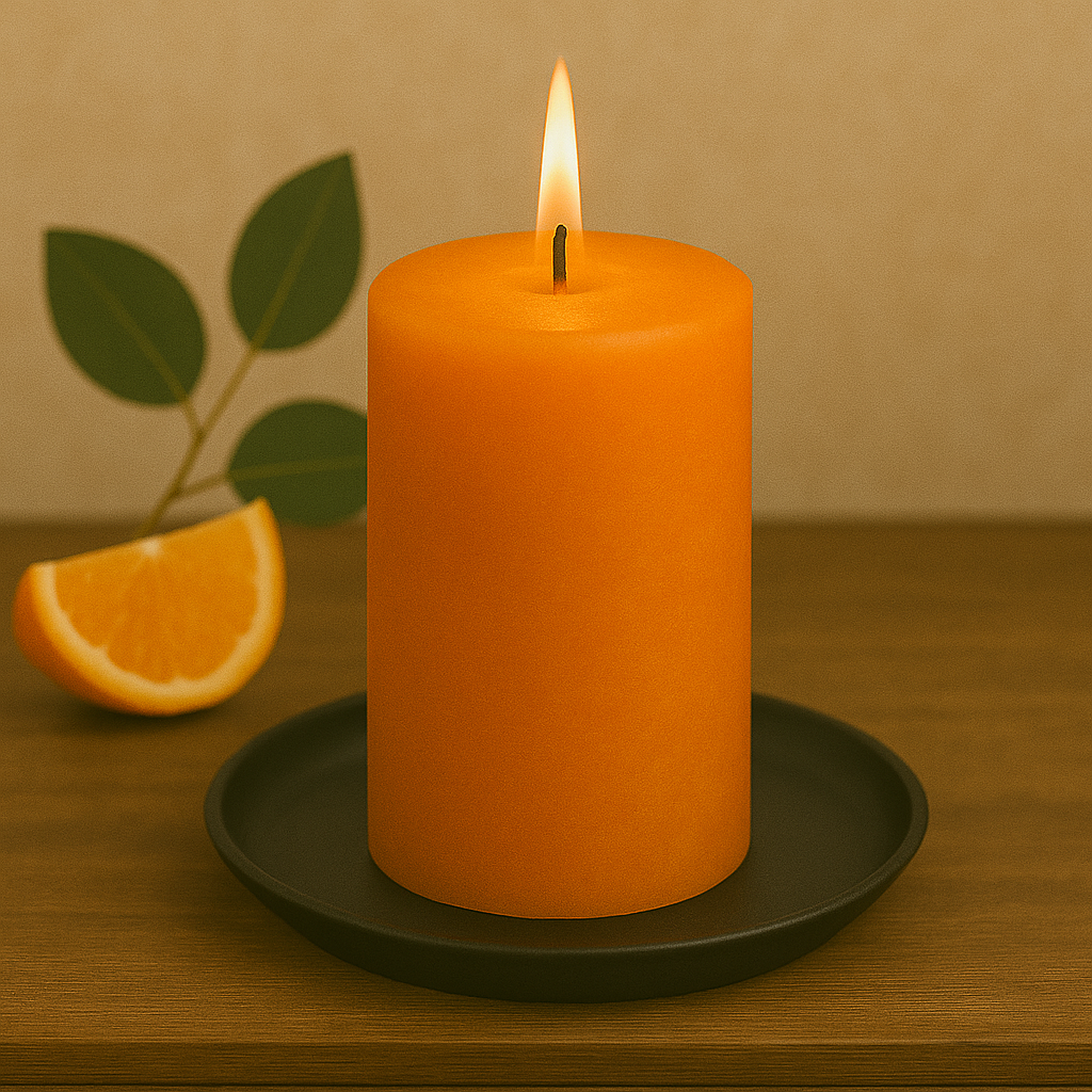 Beeswax Pillar Candles