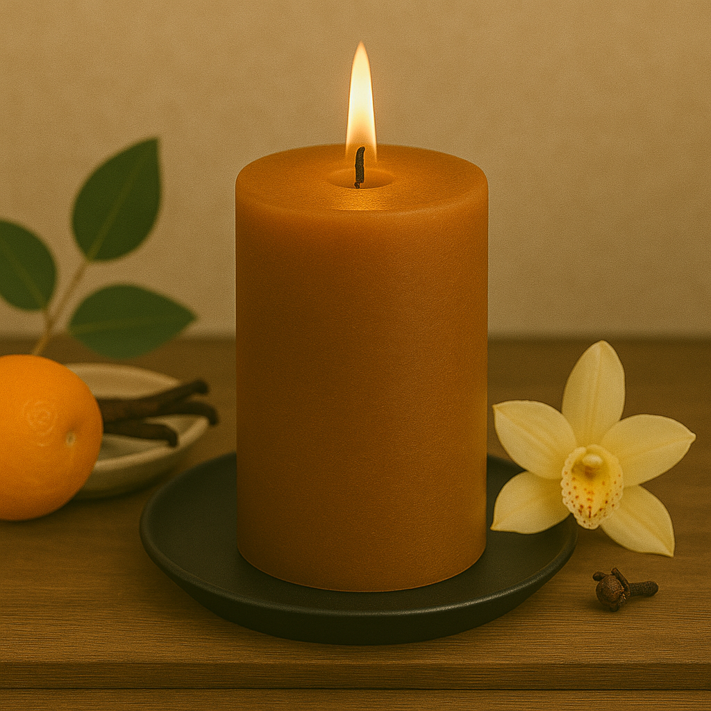 Beeswax Pillar Candles