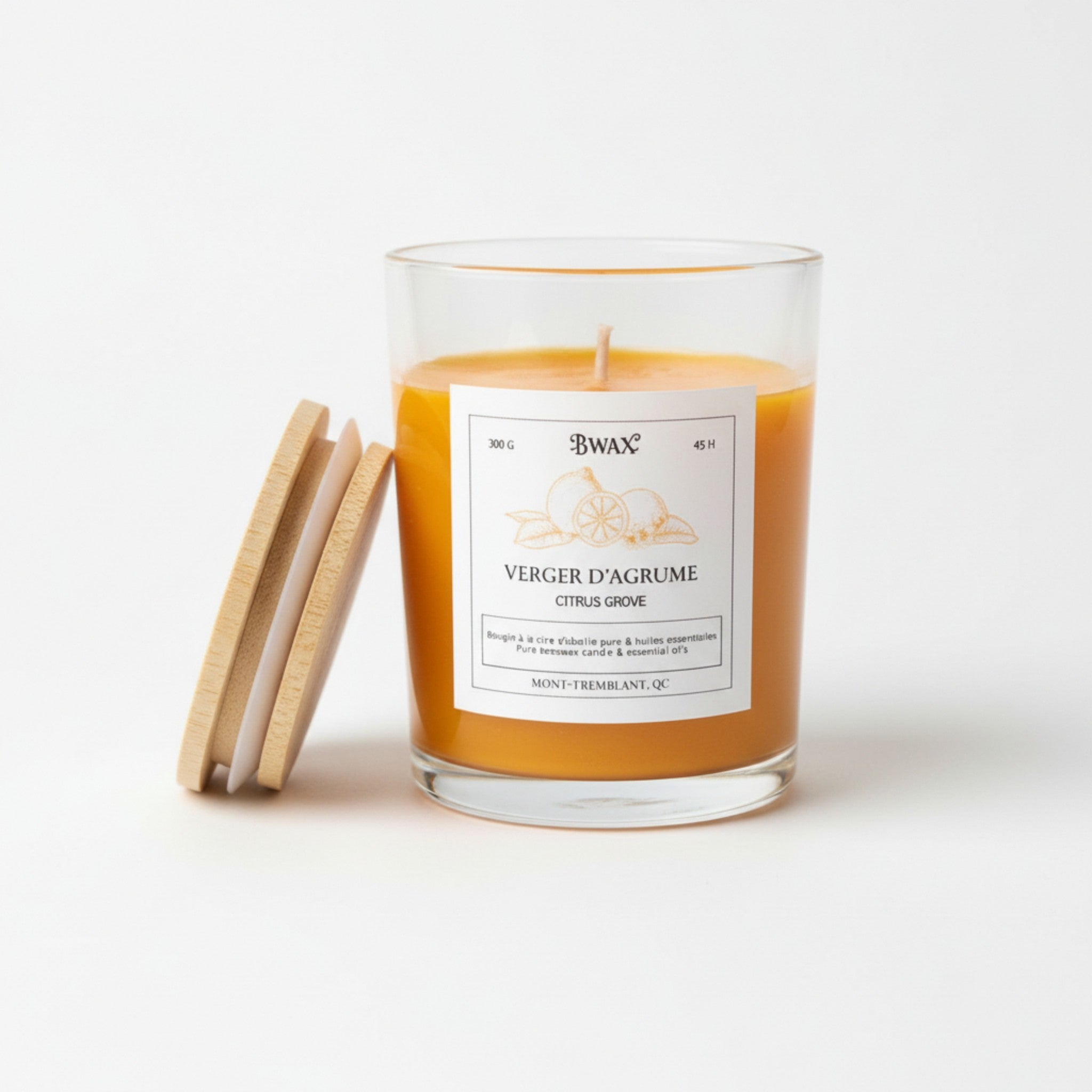 Citrus Grove Beeswax Jar Candles