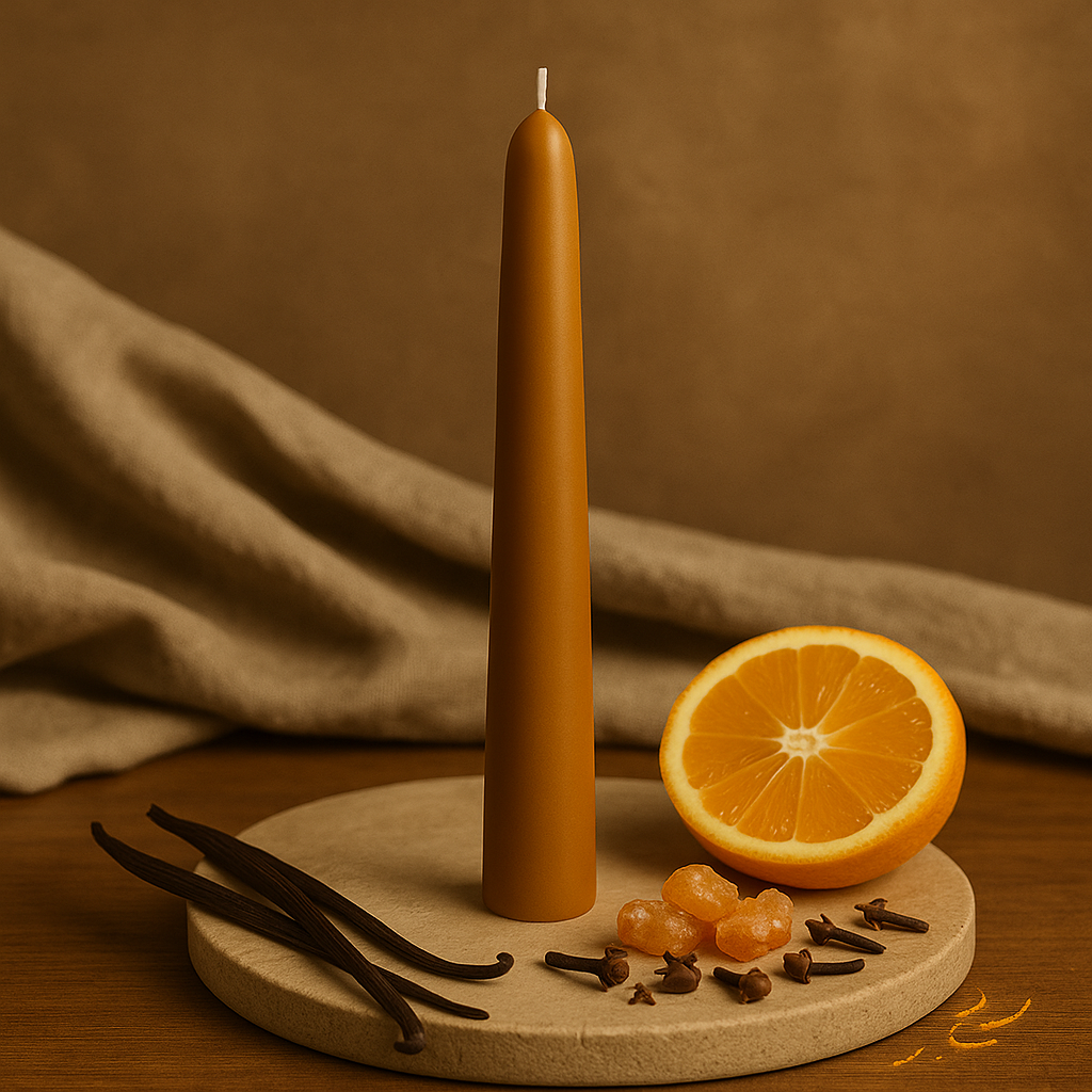 Beeswax Taper Candle