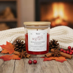 Autumn Harvest Beeswax Jar Candles
