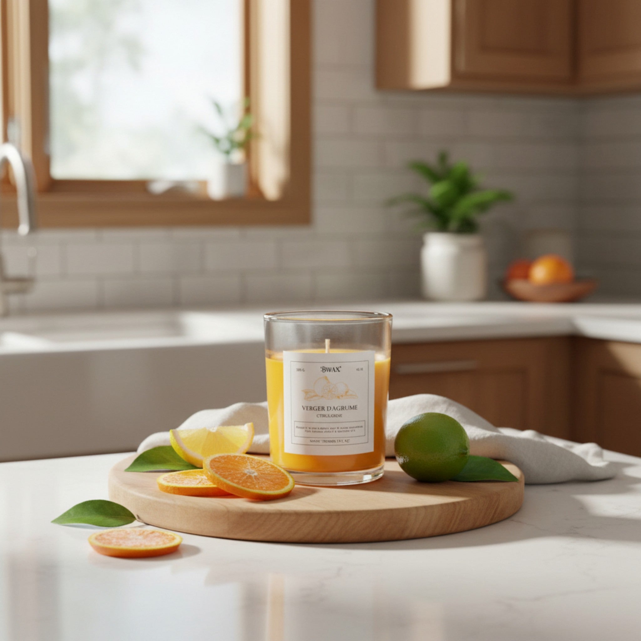 Citrus Grove Beeswax Jar Candles