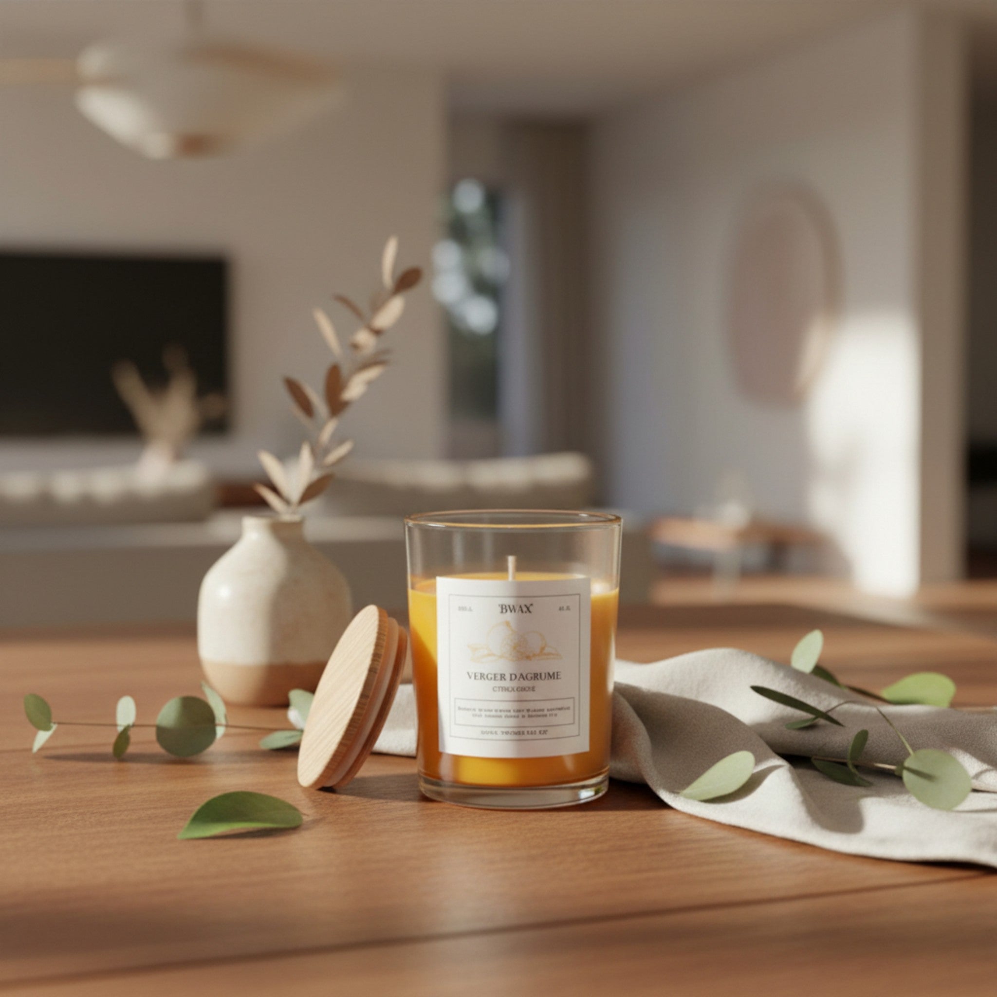 Citrus Grove Beeswax Jar Candles